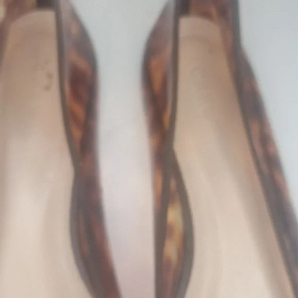 J. Crew Gemma tortoise flats Size 9 - Picture 7 of 12